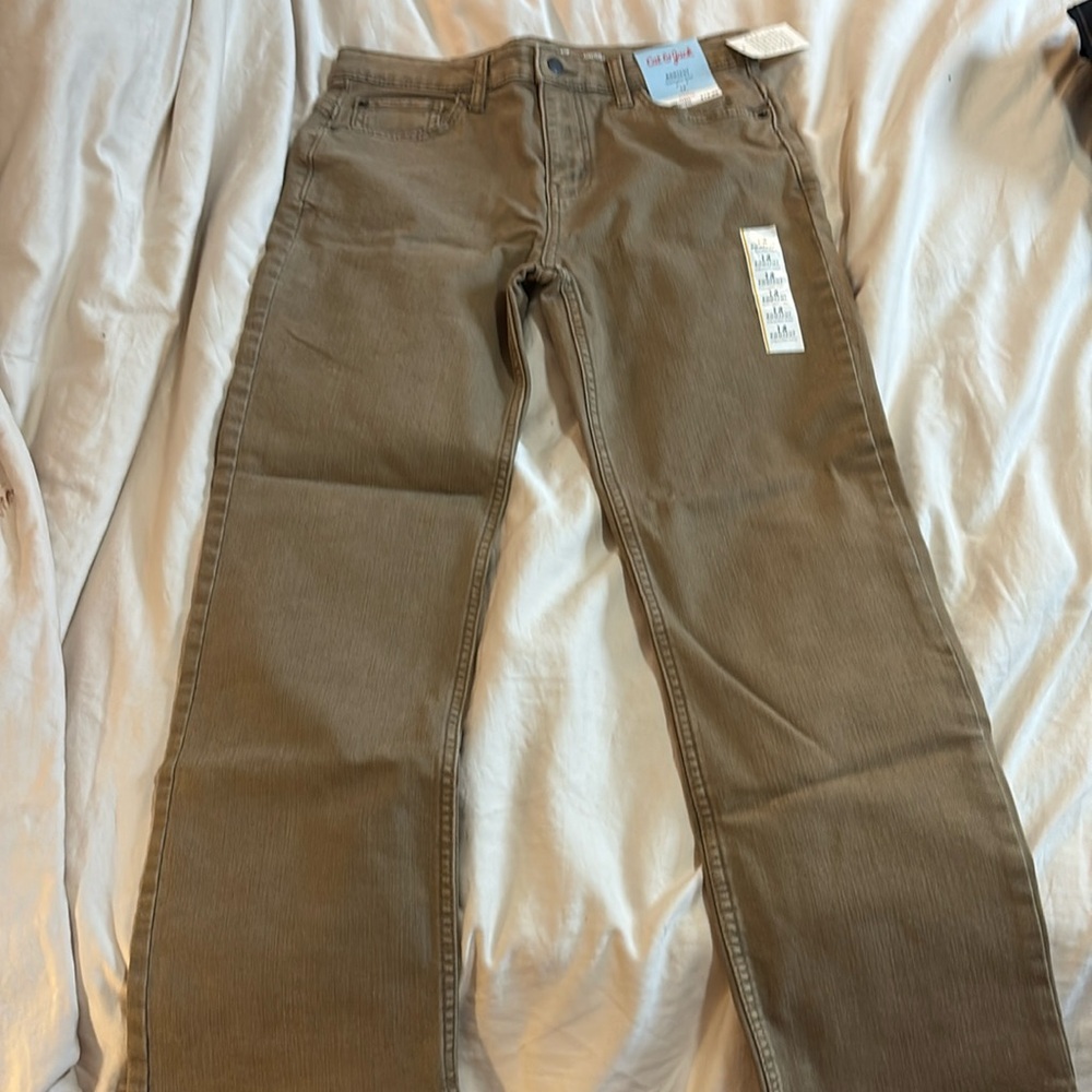 Dark Khaki denim